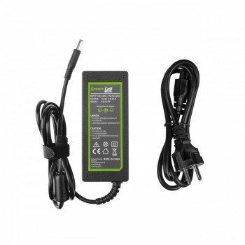 ALIMENTATORE PER NOTEBOOK DELL 65W 19,5V 3,34A CONNETTORE 4,5MM*3,0MM GREEN CELL PRO AD75AP