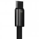 BASEUS - CAVO DATI TUGSTEN GOLD (CATWJ-B01) - DA USB A TIPO-C, 66W, 1M - NERO