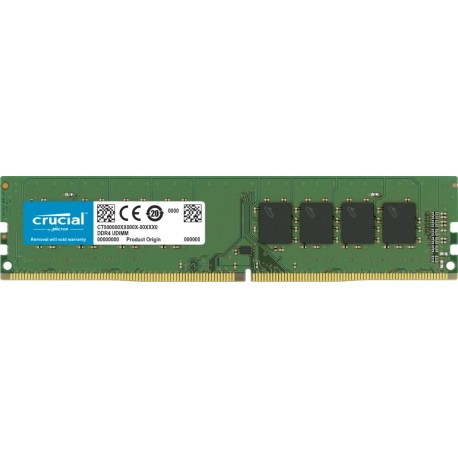 RAM DIMM DDR4 3200MHZ 8GB CL22 CRUCIAL CT8G4DFRA32A