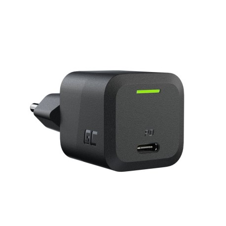 CARICABATTERIE USB TYPE-C PER SMARTPHONE E NOTEBOOK POWER DELIVERY 33W GREEN CELL CHARGC06