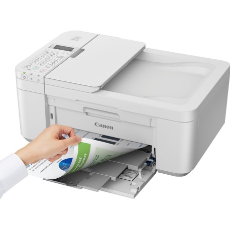 STAMPANTE MULTIFUNZIONE WI-FI INKJET A4 CON FAX CANON PIXMA TR4651 - COLORE BIANCO