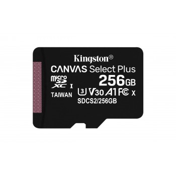 MEMORY CARD MICROSD 256GB UHS-I C10 KINGSTON CANVAS SELECT SDCS2 256GB