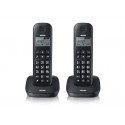 TELEFONO CORDLESS DUO BRONDI TWIN NERO