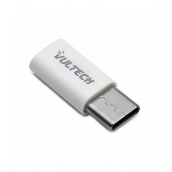 ADATTATORE VULTECH ADP-01P MICRO USB 2.0 TO TYPE C - PLASTICA