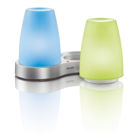 TABLE LIGHT - SET 2 LAMPADE ESTERNO LED COLORATI