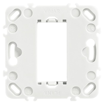VIMAR PLANA - SUPPORTO 1M SENZA VITI GRIGIO