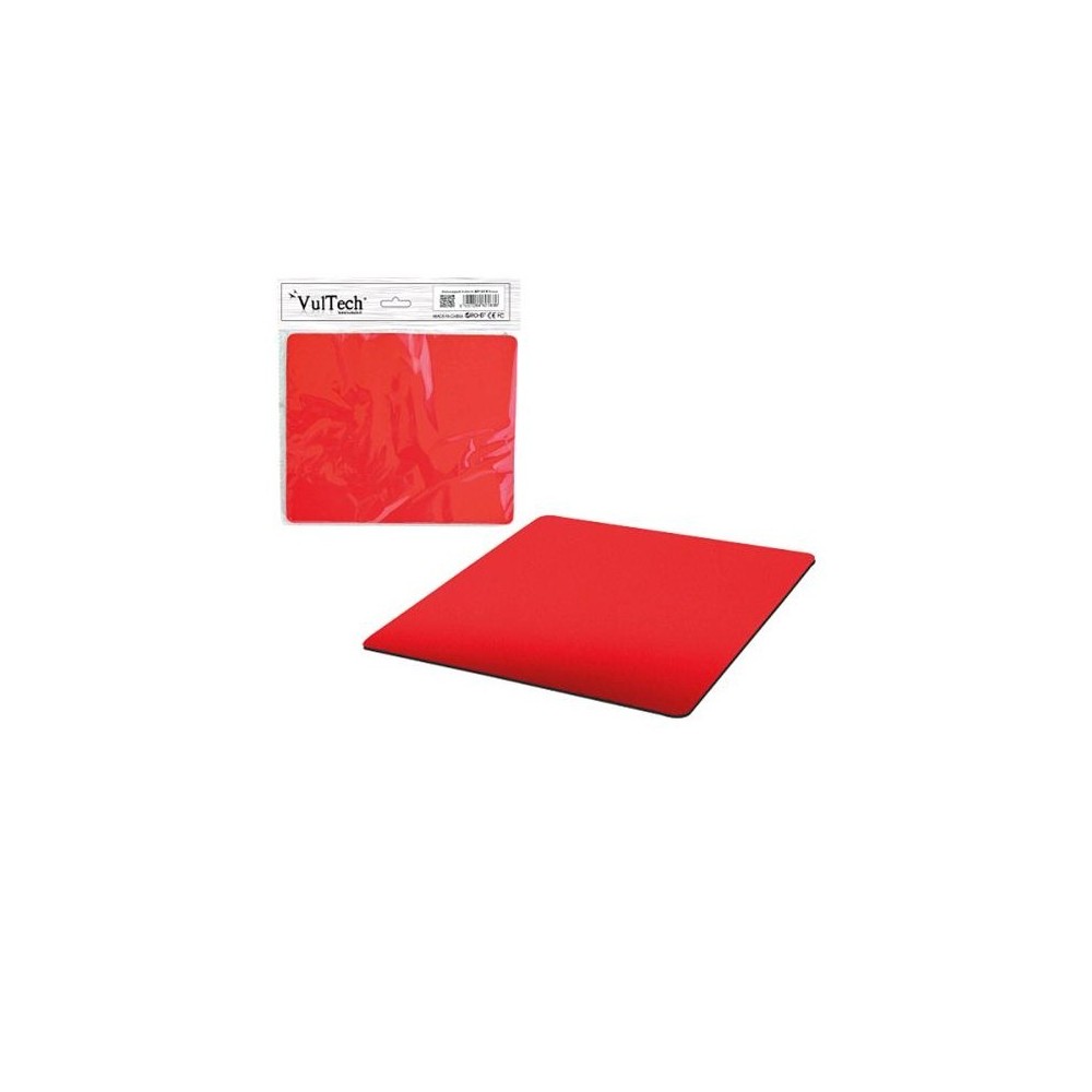 MOUSE PAD TAPPETINO PER MOUSE VULTECH MP-01R ROSSO