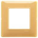 VIMAR PLANA - PLACCA 2M REFLEX AMBRA