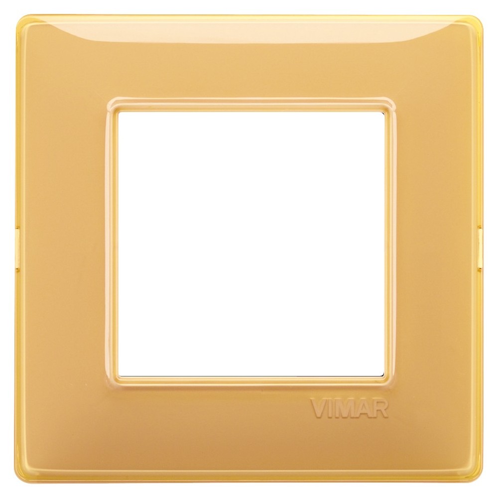 VIMAR PLANA - PLACCA 2M REFLEX AMBRA