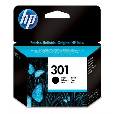 CARTUCCIA ORIGINALE HP 301 BLACK