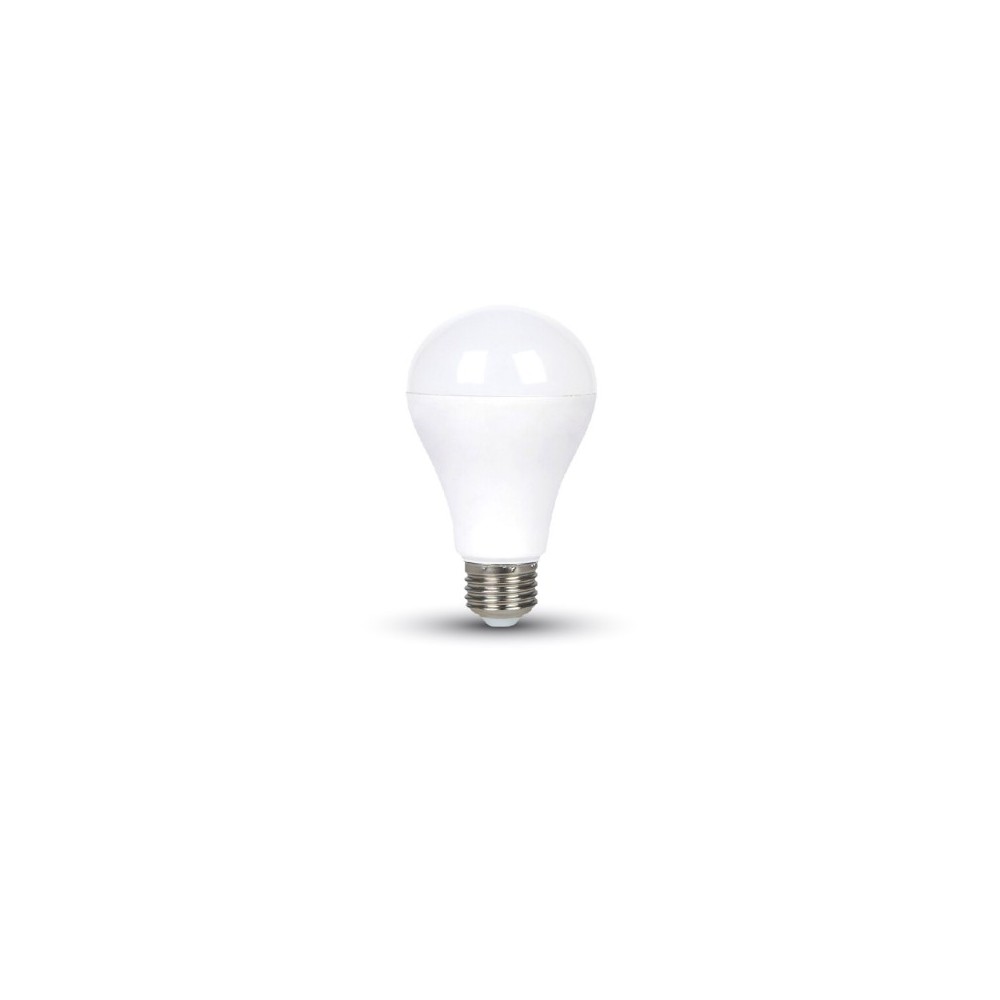 V-TAC VT-2015 LAMPADINA LED E27 15W BULB A65 - COLORE BIANCO CALDO - SKU 4453
